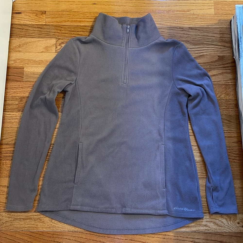Eddie Bauer Fleece Quarter Zip Pullover